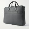 Cachemire Full-Grain Leather Briefcase - BK Cachemire Full-Grain Leather Briefcase - BK
