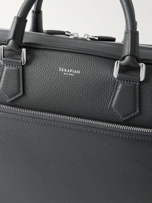 Cachemire Full-Grain Leather Briefcase - CU Cachemire Full-Grain Leather Briefcase - CU