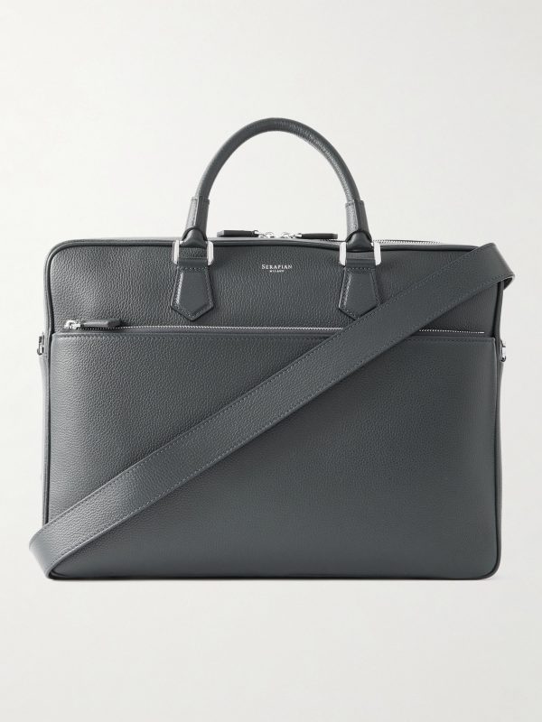 Cachemire Full-Grain Leather Briefcase Cachemire Full-Grain Leather Briefcase