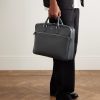Cachemire Full-Grain Leather Briefcase - OU Cachemire Full-Grain Leather Briefcase - OU
