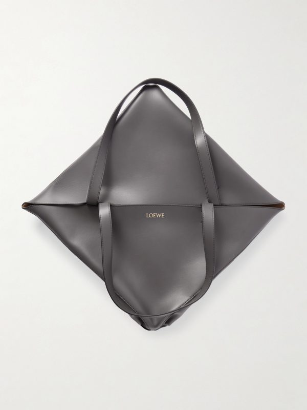 Puzzle Fold XL Panelled Leather Tote Bag - E2 Puzzle Fold XL Panelled Leather Tote Bag - E2