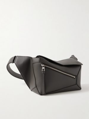 Puzzle Edge Small Leather Belt Bag Puzzle Edge Small Leather Belt Bag