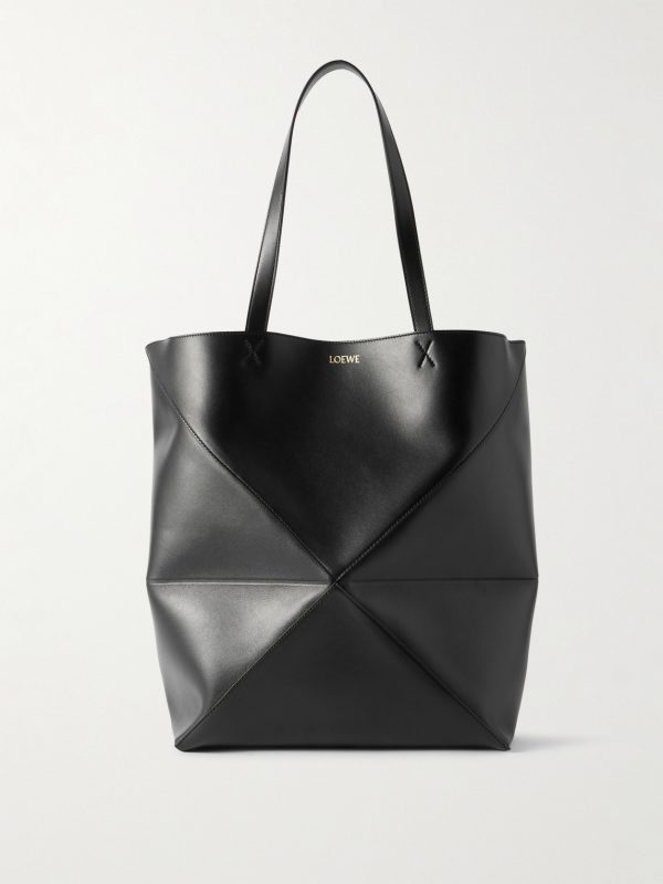 Puzzle Large Panelled Leather Tote Bag