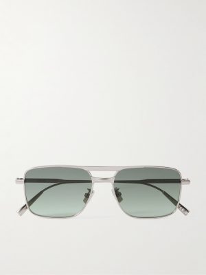 DiorBlackSuit S17U D-Frame Silver-Tone Sunglasses