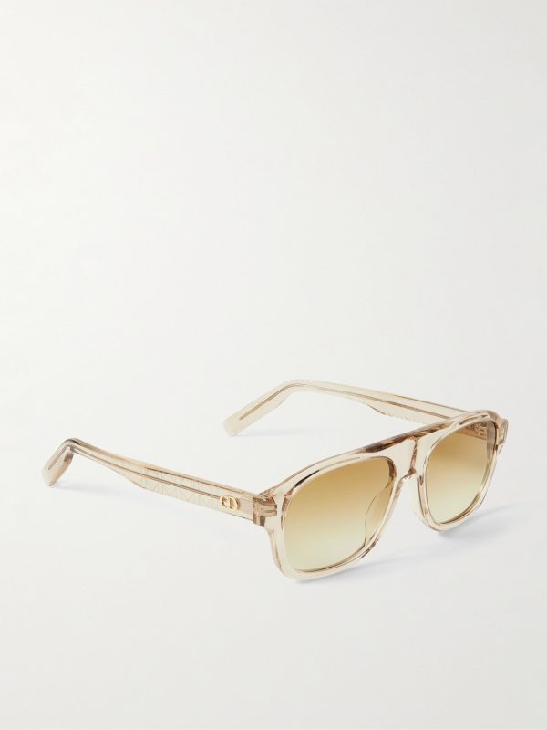 CD Icon A1I Aviator-Style Acetate Sunglasses - FR