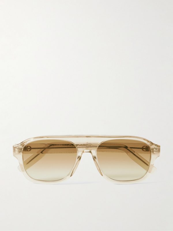 CD Icon A1I Aviator-Style Acetate Sunglasses