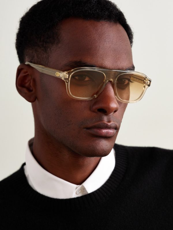 CD Icon A1I Aviator-Style Acetate Sunglasses - OU