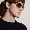 DiorBlackSuit S14I Square-Frame Acetate and Silver-Tone Sunglasses - BK