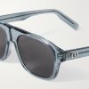 CD Icon A1I Aviator-Style Acetate Sunglasses - CU CD Icon A1I Aviator-Style Acetate Sunglasses - CU