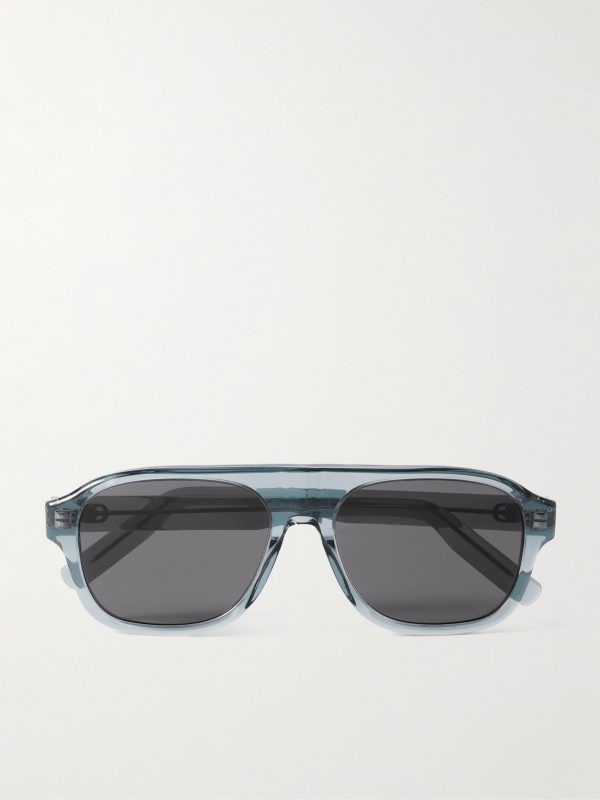 CD Icon A1I Aviator-Style Acetate Sunglasses CD Icon A1I Aviator-Style Acetate Sunglasses