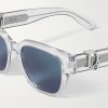 Dior Oblique S1I Transparent Square Acetate Sunglasses - CU Dior Oblique S1I Transparent Square Acetate Sunglasses - CU