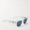 Dior Oblique S1I Transparent Square Acetate Sunglasses - FR Dior Oblique S1I Transparent Square Acetate Sunglasses - FR