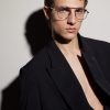 DiorBotanicaO S6U Geometric Silver-Tone Glasses - BK