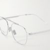 DiorBotanicaO S6U Geometric Silver-Tone Glasses - CU