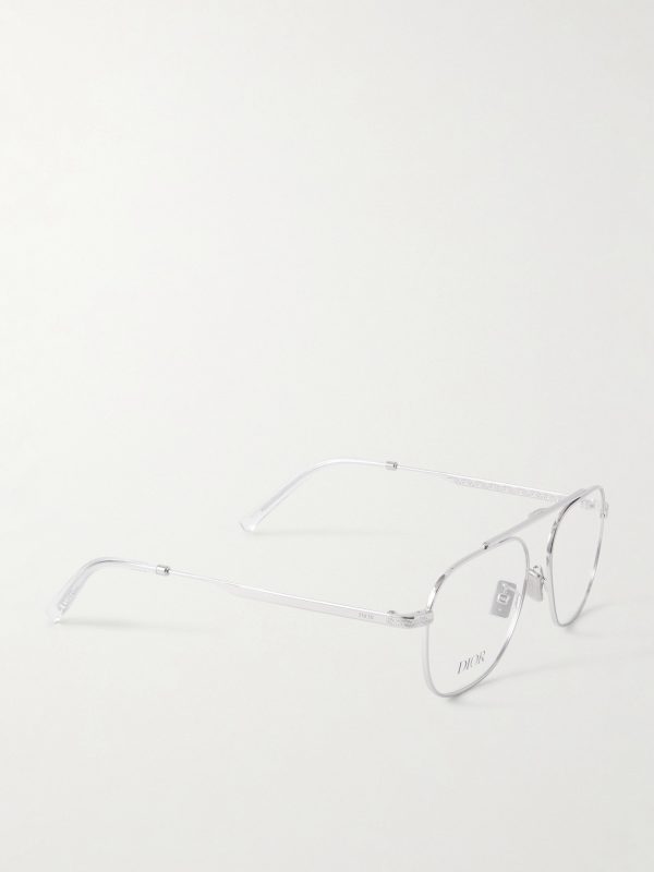 DiorBotanicaO S6U Geometric Silver-Tone Glasses - FR
