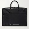 Closer Full-Grain Leather Suit Carrier - BK Closer Full-Grain Leather Suit Carrier - BK