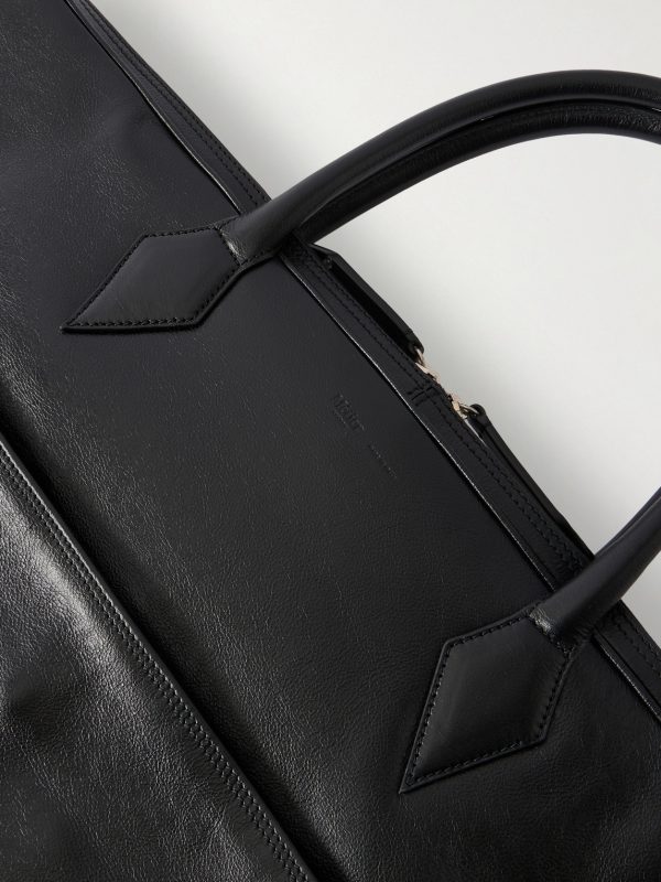 Closer Full-Grain Leather Suit Carrier - CU Closer Full-Grain Leather Suit Carrier - CU
