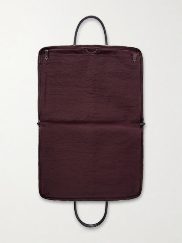 Closer Full-Grain Leather Suit Carrier - E1 Closer Full-Grain Leather Suit Carrier - E1