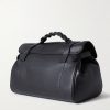 Alexa Full-Grain Leather Messenger Bag - BK Alexa Full-Grain Leather Messenger Bag - BK