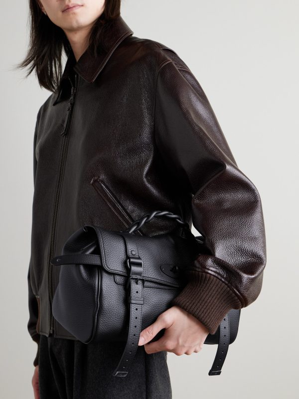 Alexa Full-Grain Leather Messenger Bag - OU Alexa Full-Grain Leather Messenger Bag - OU