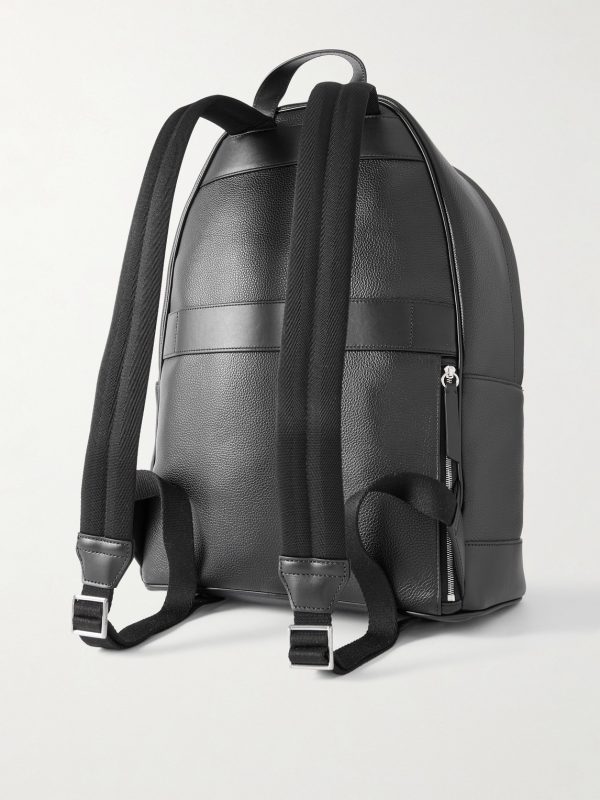 Heritage Full-Grain Leather Backpack - BK