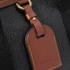 Heritage Day Clipper Small Leather-Trimmed Scotchgrain Weekend Bag - CU