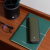 Textured-Leather Pen Pouch - OU Textured-Leather Pen Pouch - OU
