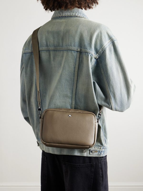 Full-Grain Leather Messenger Bag - E2