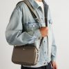 Full-Grain Leather Messenger Bag - OU