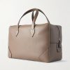 Full-Grain Leather Holdall - BK Full-Grain Leather Holdall - BK