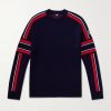 Spectavia Logo-Appliquéd Wool and Cashmere-Blend Jacquard Sweater