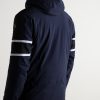 Amwo Padded Stretch-Jersey Hooded Ski Jacket - BK