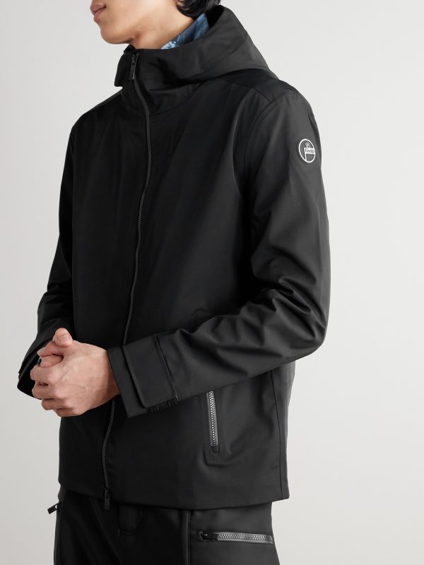 Ilanox Logo-Appliquéd Hooded Ski Jacket - FR Ilanox Logo-Appliquéd Hooded Ski Jacket - FR