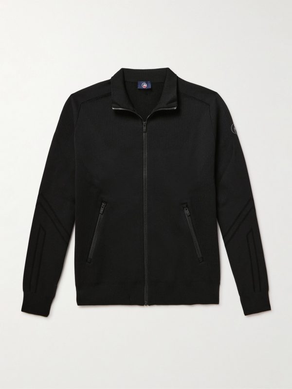Cyrion Double-Faced Wool-Blend Zip-Up Cardigan Cyrion Double-Faced Wool-Blend Zip-Up Cardigan