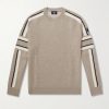Spectavia Logo-Appliquéd Wool and Cashmere-Blend Jacquard Sweater Spectavia Logo-Appliquéd Wool and Cashmere-Blend Jacquard Sweater