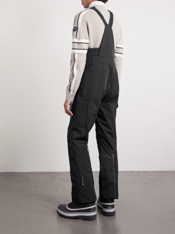 Nino Straight-Leg Padded Ski Salopettes - BK