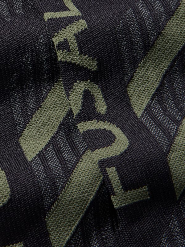 Logo-Jacquard Tech-Mesh Ski Socks - CU