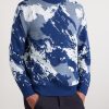 Mountain Logo-Appliquéd Merino Wool-Jacquard Sweater - FR Mountain Logo-Appliquéd Merino Wool-Jacquard Sweater - FR