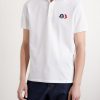 Logo-Appliquéd Cotton-Piqué Polo Shirt - FR Logo-Appliquéd Cotton-Piqué Polo Shirt - FR