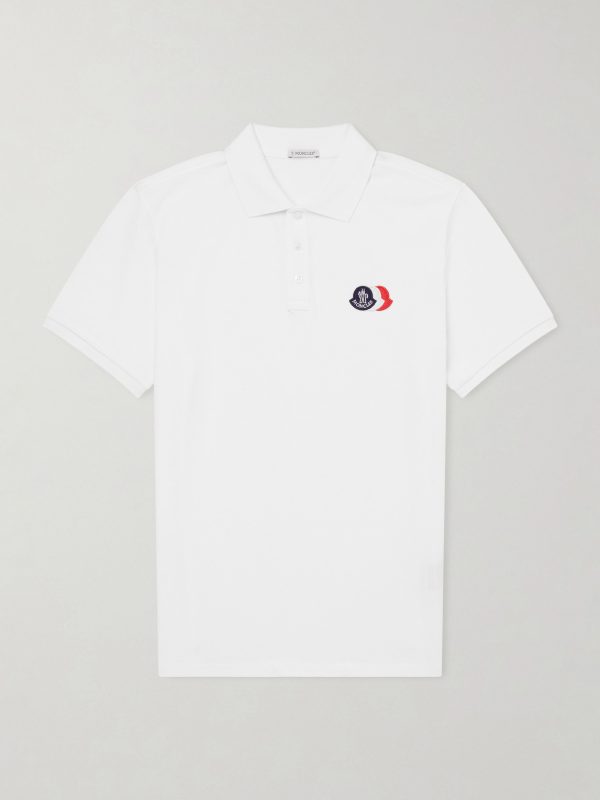 Logo-Appliquéd Cotton-Piqué Polo Shirt Logo-Appliquéd Cotton-Piqué Polo Shirt