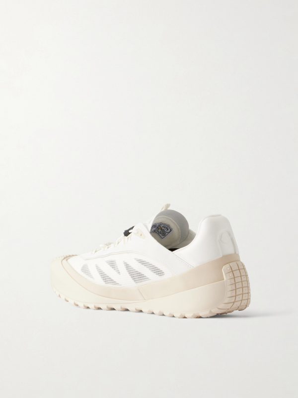 Trailgrip LP Leather-Trimmed Ripstop Sneakers - BK Trailgrip LP Leather-Trimmed Ripstop Sneakers - BK