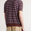 Logo-Appliquéd Striped Cotton Polo Shirt - BK Logo-Appliquéd Striped Cotton Polo Shirt - BK
