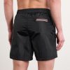 Slim-Fit Mid-Length Logo-Appliquéd Swim Shorts - BK Slim-Fit Mid-Length Logo-Appliquéd Swim Shorts - BK