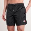 Slim-Fit Mid-Length Logo-Appliquéd Swim Shorts - OU Slim-Fit Mid-Length Logo-Appliquéd Swim Shorts - OU