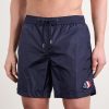 Slim-Fit Mid-Length Logo-Appliquéd Swim Shorts - OU Slim-Fit Mid-Length Logo-Appliquéd Swim Shorts - OU