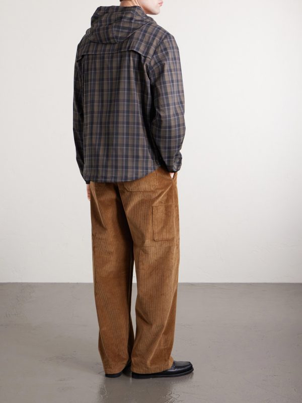 Natisone Checked Shell Jacket - BK Natisone Checked Shell Jacket - BK