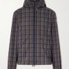 Natisone Checked Shell Jacket Natisone Checked Shell Jacket