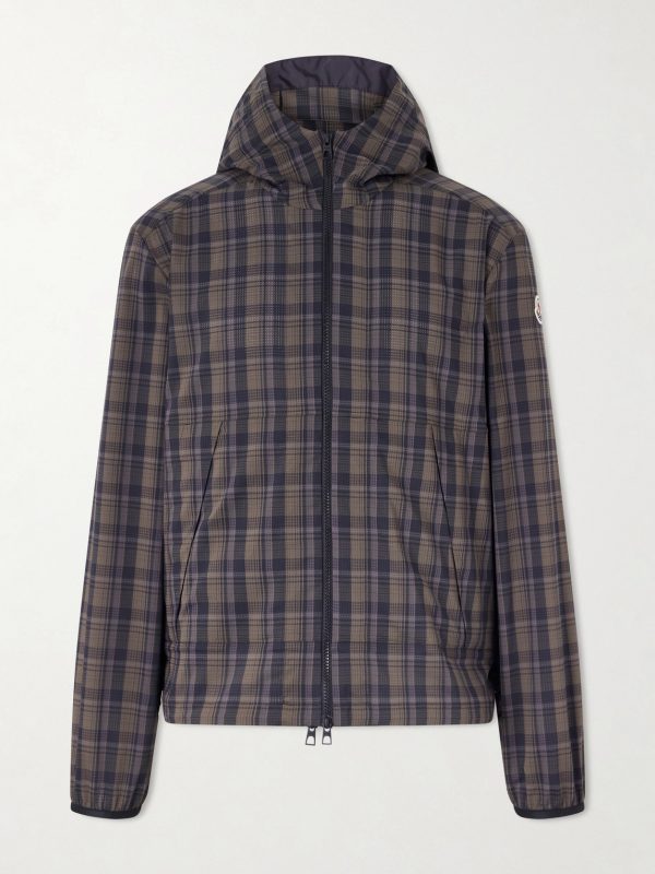 Natisone Checked Shell Jacket Natisone Checked Shell Jacket