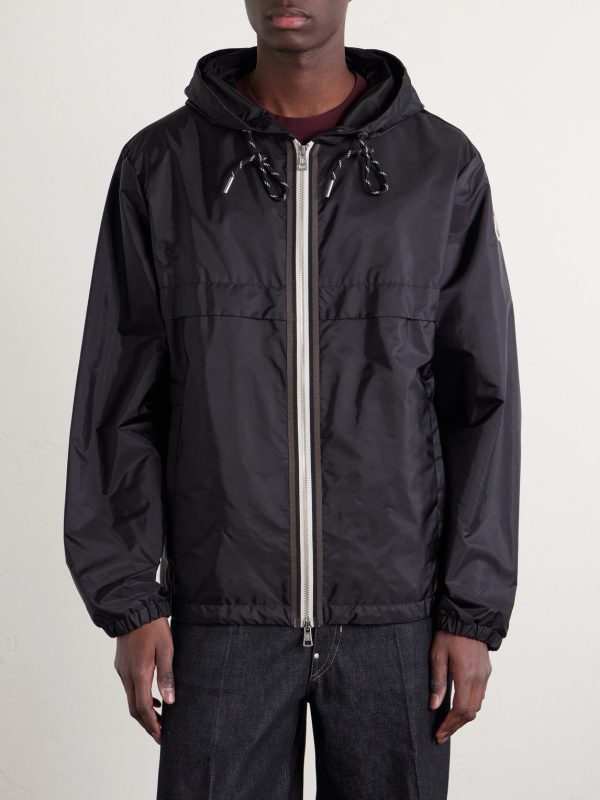 Nidge Logo-Appliquéd Shell Hooded Jacket - FR Nidge Logo-Appliquéd Shell Hooded Jacket - FR