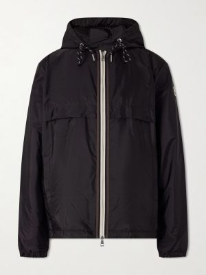 Nidge Logo-Appliquéd Shell Hooded Jacket Nidge Logo-Appliquéd Shell Hooded Jacket